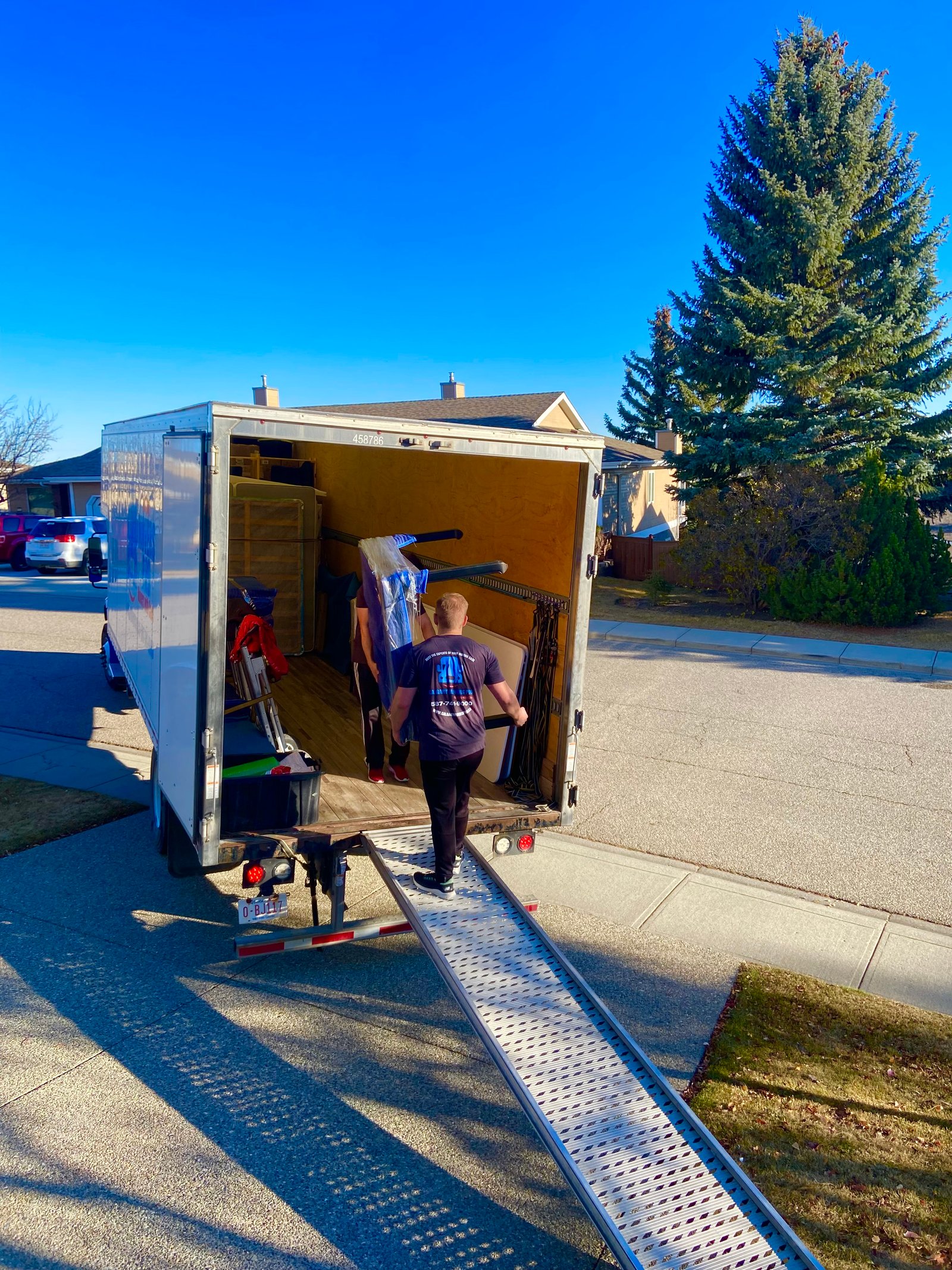 Calgary Movers Pro Residential Move Loading